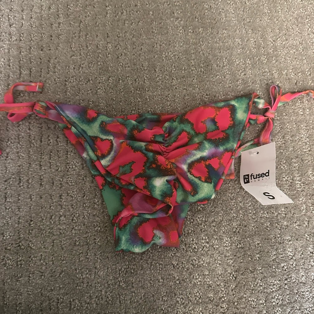 Fused Multicolor Bikini Bottom